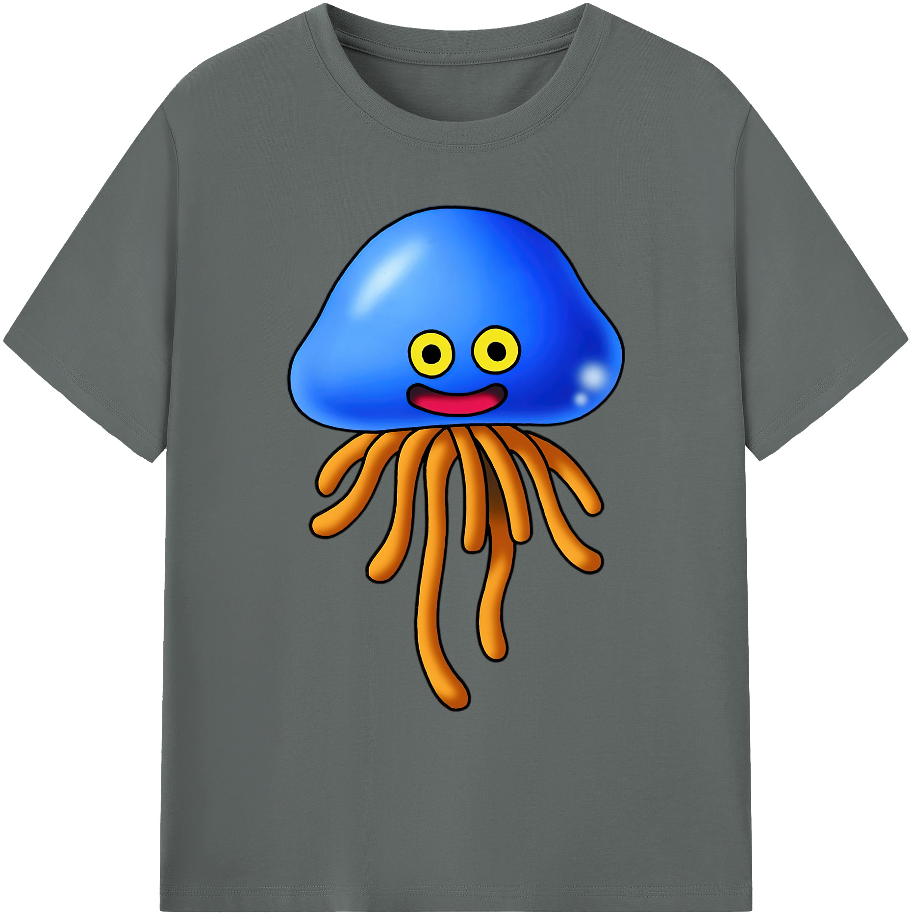 （画像用） ドラゴンクエスト Doragon Kuesuto Dragon Quest 綿100％ メンズ半袖Tシャツ｜肌触りやわらか＆通気性